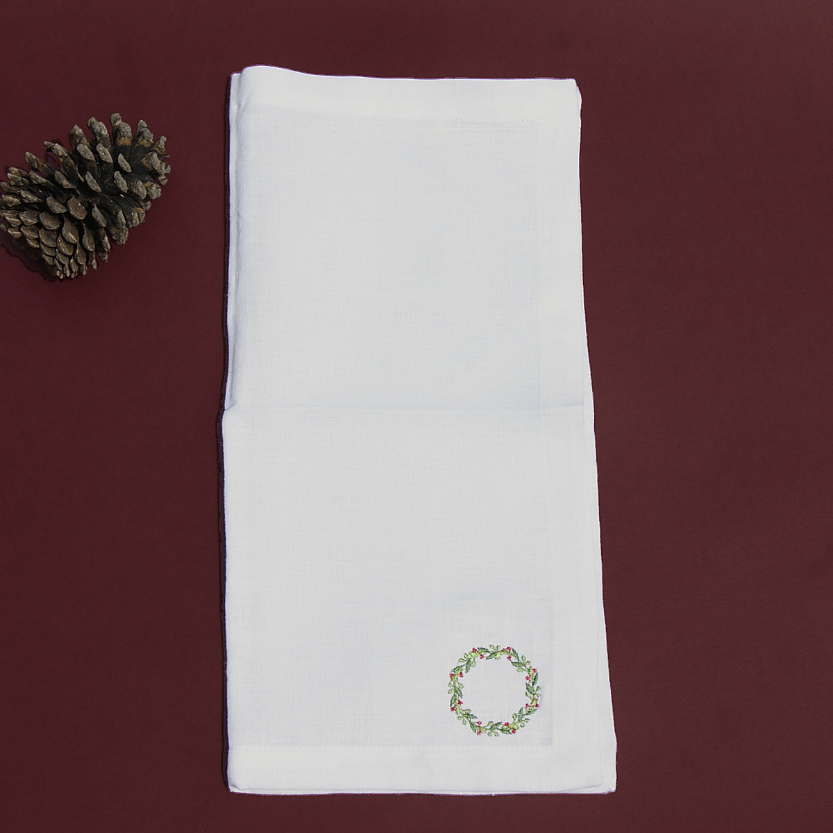 Kit Mantel individual + Servilleta The Holly days