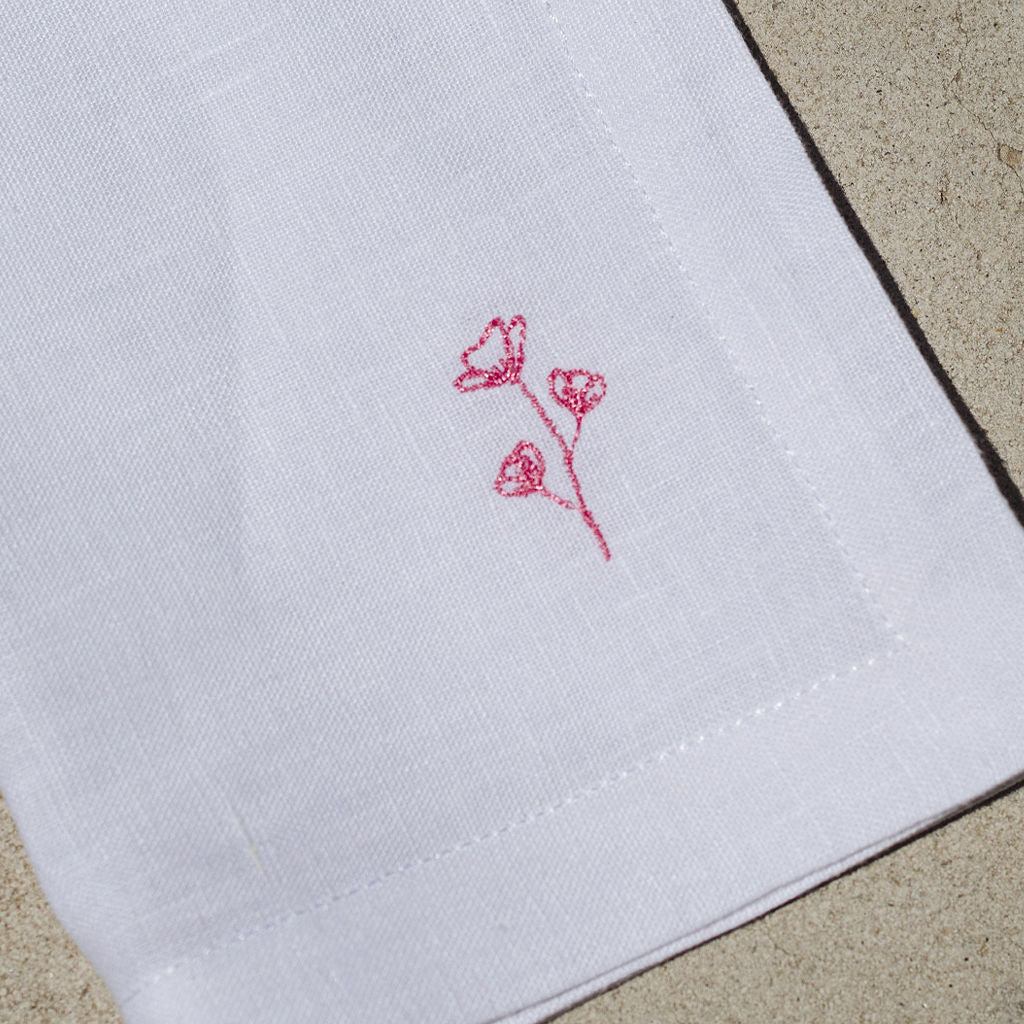 Kit Mantel + Servilleta Flowers for Mom