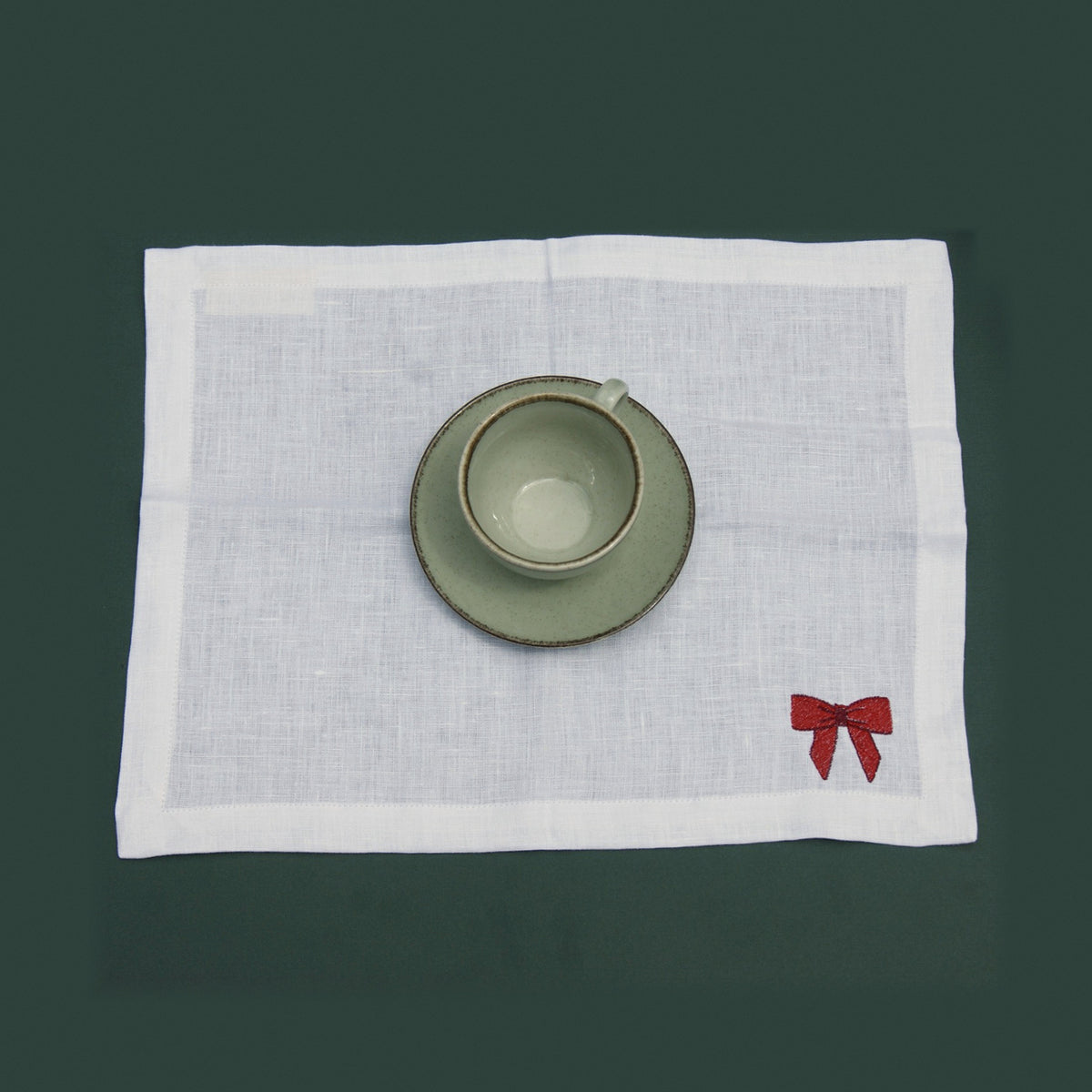 Kit Mantel individual + Servilleta + Coctelera Secret Santa