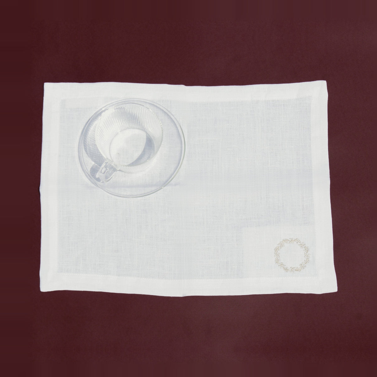 Kit Mantel individual + Servilleta + coctelera Champagne