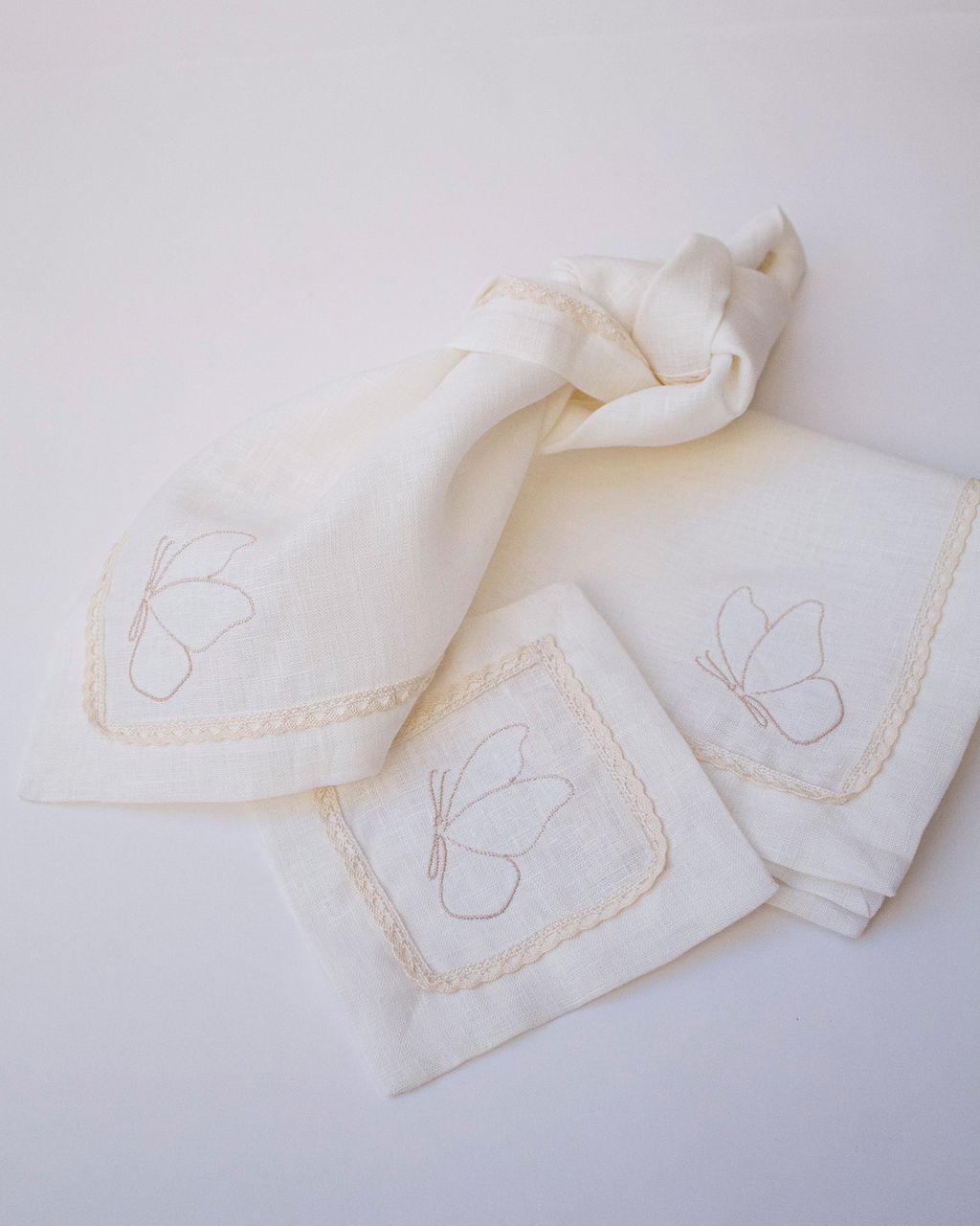 Kit Mantel + Servilleta + Coctelera Soft Flutter