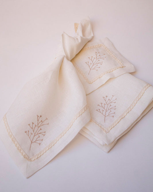 Kit Mantel + Servilleta + Coctelera Cloud Bloom