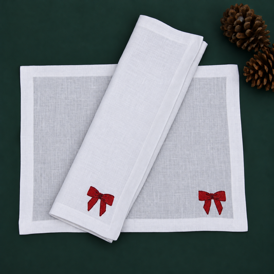 Kit Mantel individual + Servilleta Secret Santa