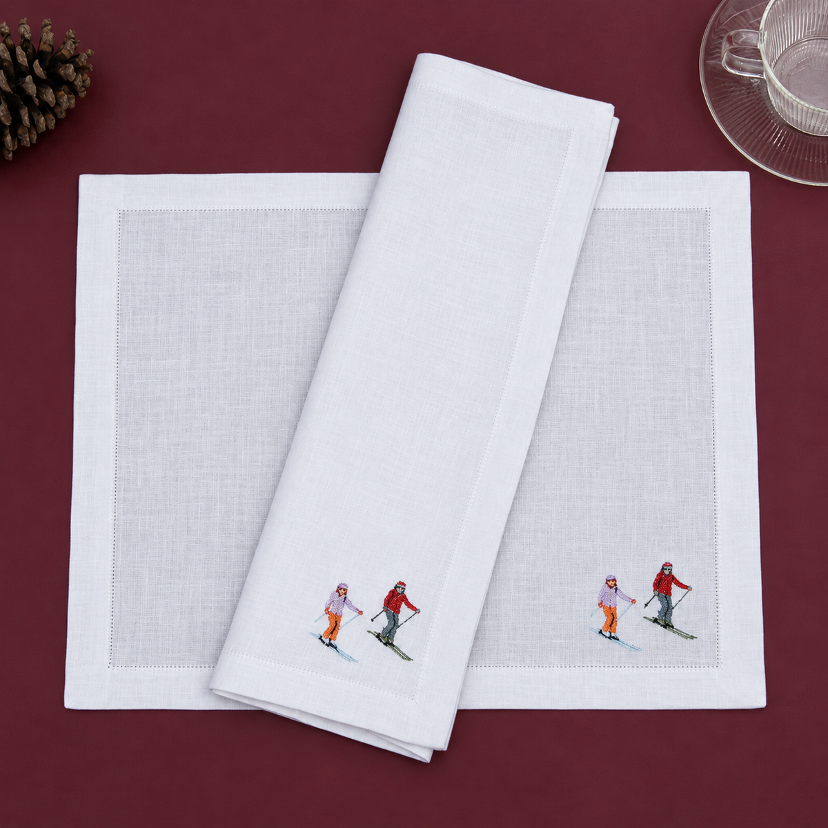 Kit Mantel individual + Servilleta Après ski