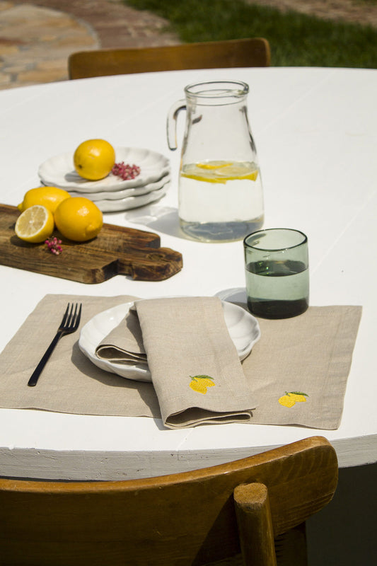 Kit Mantel + Servilleta Limoni di Sorrento